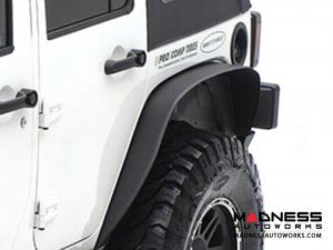 Jeep Wrangler JK XRC Fender Flares (set of 4) by Smittybilt 
